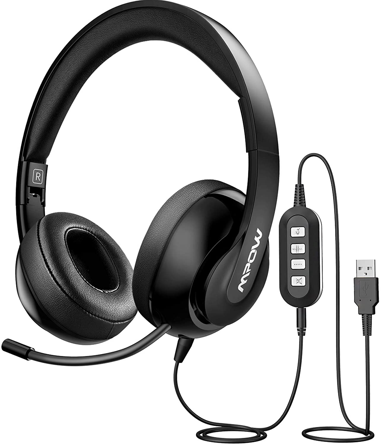 opdagelse slids Sovereign Mpow USB and 3.5mm Stereo Headset - aha! Process