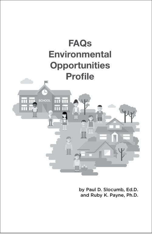 Environmental Opportunities Profile - FAQs