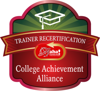 College Achievement Alliance Trainer Recertification